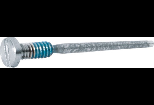 Gleufschroef zilver Tuflock Ø 1,4 lengte 3,5/13,5 mm