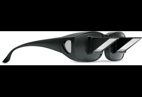 Bed leesbril, overzet, zwart