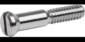 Gleufschroef zilver Ø 1,2 lengte 7,0 mm