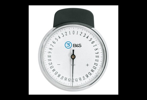 Sferometer met brekingsindex n 1,53