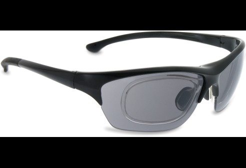 Shoptic Te verglazen sportbril - Zwartmat