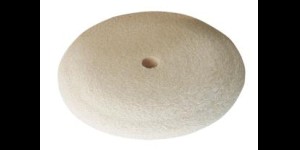 Viltschijf conisch verloop, zacht vilt
