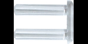 Hulzen halfhard opening 0,8 mm Ø 1,4 mm