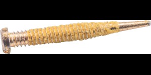 Gleufschroef goud Tuflock Ø 1,3 lengte 11,6 mm