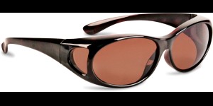 Shoptic Overzetbril - ovaal - Havanna