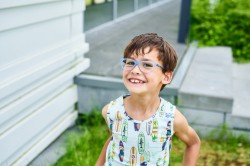 Alex transparant denim lichtblauw/donkerblauw, maat 46