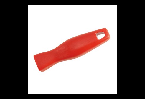 Vijlheft kunststof rood