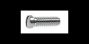 Gleufschroef zilver Ø 1,4 lengte 5,0 mm
