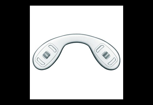 Siliconen zadelpad schroef halfhard 12 x 23,3 mm