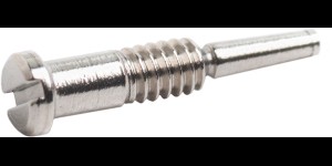 Gleufschroef zilver Ø 1,4 lengte 4,8/7,8 mm