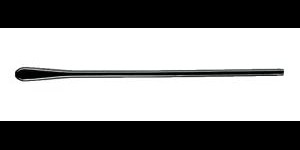 Oortip, kleine opening, zwart