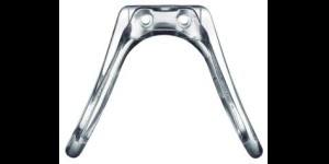 Siliconen neusbrug voor metalen monturen, klein 14,9 mm