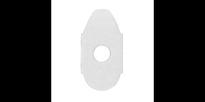 Glasplakkers voor standaard glazen, type NIDEK, Ø 31 x 17 mm, dikte: 0,8 mm