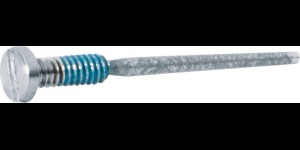 Gleufschroef zilver Tuflock Ø 1,4 lengte 4,8/14,8 mm