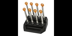 Moersleutelset 8 stuks in kunststofstander