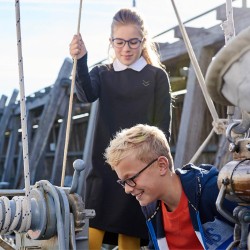 Kim donkerblauw/denim, maat 48