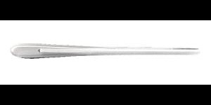 Acetaat oortip symmetrisch transparant Ø 1,7 mm