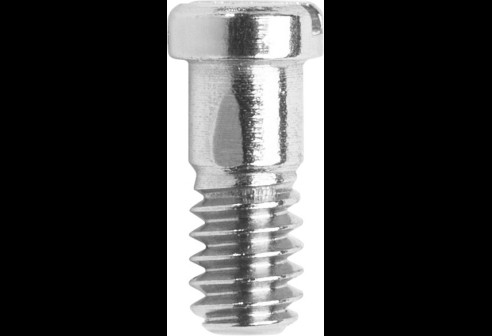 Gleufschroef zilver Ø 1,2 lengte 3,4 mm