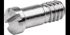 Gleufschroef zilver Ø 1,4 lengte 4,2 mm