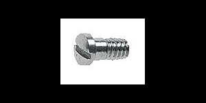 Gleufschroef zilver Ø 1,4 lengte 3,45 mm