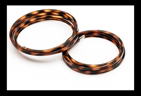 Windsorrand havanna 1.8 mm breedt W-profiel