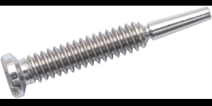 Gleufschroef zilver Ø 1,4 lengte 6,5/9,5 mm