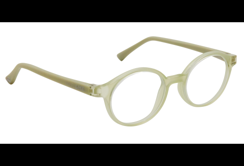 Charly transparant feather green, maat 38