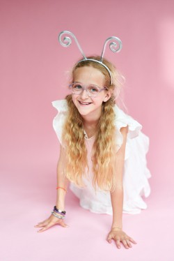 Lux glitter unicorn/mallow, maat 46