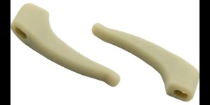 Milo & Me kids antislip oorhaakjes, feather groen 