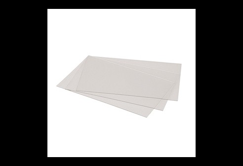 Acetaatplaten transparant 130 x 1 x 80 mm