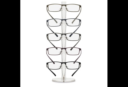 Display acryl voor 5 brillen