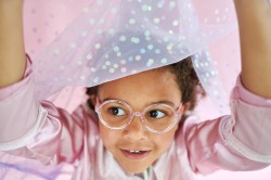 Ziggy glitter cotton candy/blush, maat 43