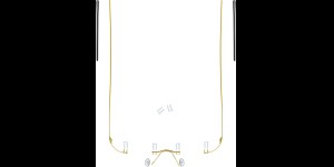 Complete glasbrilset goud