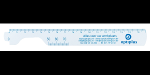 Pd latje met Optiplus logo