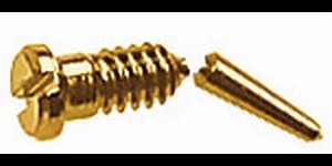 Gleufschroef goud Ø 1,0 lengte 2,8/5,8 mm