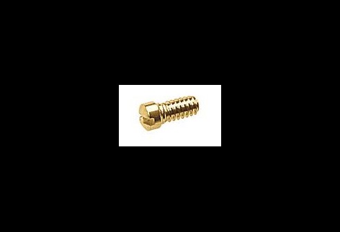 Gleufschroef goud Ø 1,4 lengte 3,9 mm