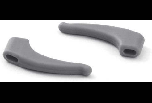 Milo & Me kids antislip oorhaakjes, grijs (col. 34)