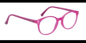Juno transparant roze/fuchsia, maat 43