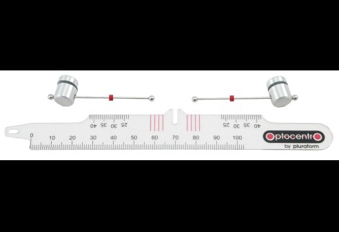 Optocentro DUO magneet centrering hulpset voor PD meting