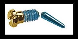 Gleufschroef goud Tuflock Ø 1,4 lengte 3,5/6,5 mm