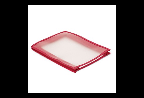 Opdrachtmap A6 rood 125 x 165 x40mm, 25 stuks