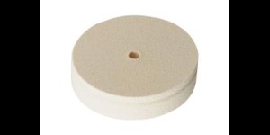 Viltschijf met groef