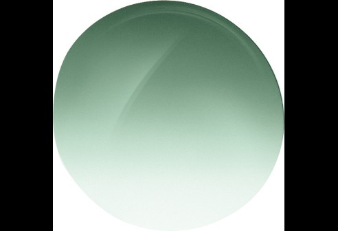 CR39 grijsgroen degrade curve 6 dikte 1,8 mm