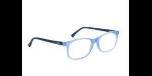 Alex transparant denim lichtblauw/donkerblauw, maat 48