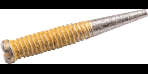 Gleufschroef zilver Tuflock Ø 1,8 lengte 11,6 mm