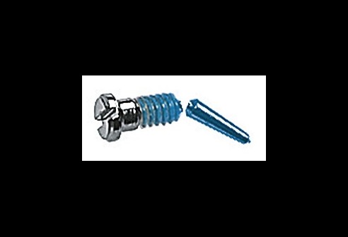 Gleufschroef zilver Tuflock Ø 1,4 lengte 3,5/6,5 mm