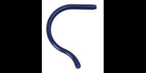 Siliconen kruloortip voor kinderen blauw Ø 1,4 tot 1,5 mm