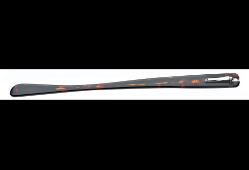 Acetaatveren donkerhavanna, scharnier 1,2 mm hoogte 9 mm