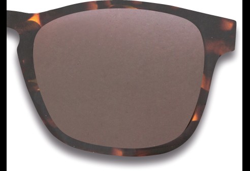 Polarisatie voorhanger havanna hoekig model 85-90%