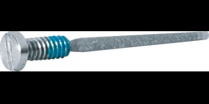 Gleufschroef zilver Tuflock Ø 1,5 lengte 4,8/14,8 mm